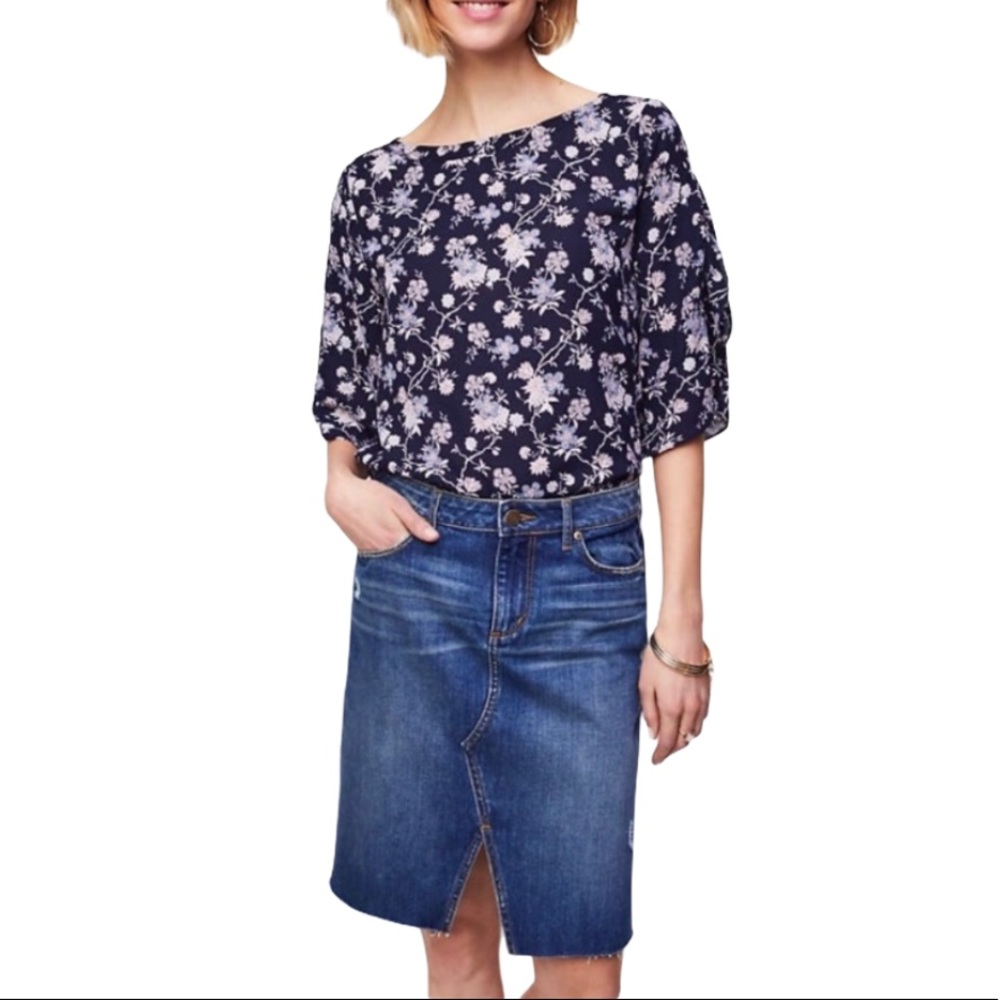 LOFT Denim Skirt